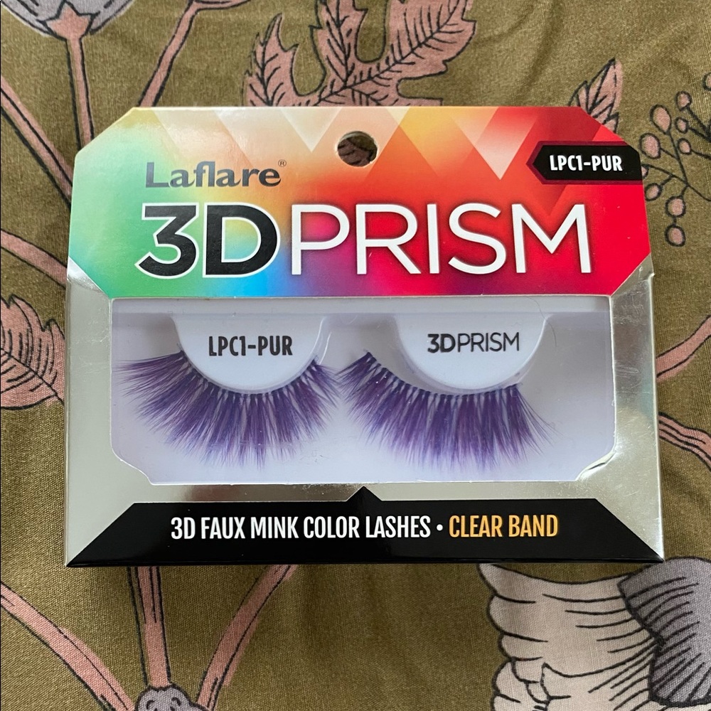 Purple False Eyelashes